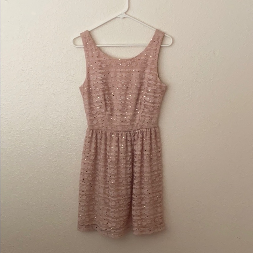 Beautiful blush dress